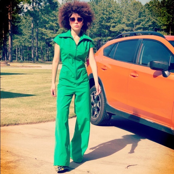 🐶VINTAGE 70’s JUMPSUIT